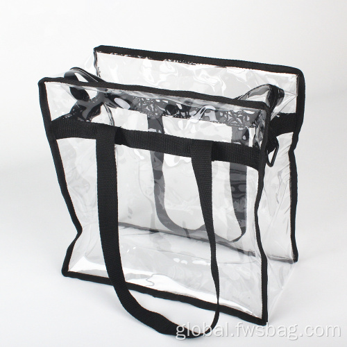 Telfar Bag Clear Vinyl PVC Tote Bag WithLong Shoulder Strap Manufactory